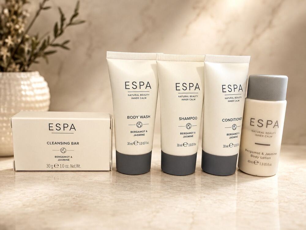 $50 ESPA Bergamot & Jasmine Luxury Travel Collection – 5-Piece Set
